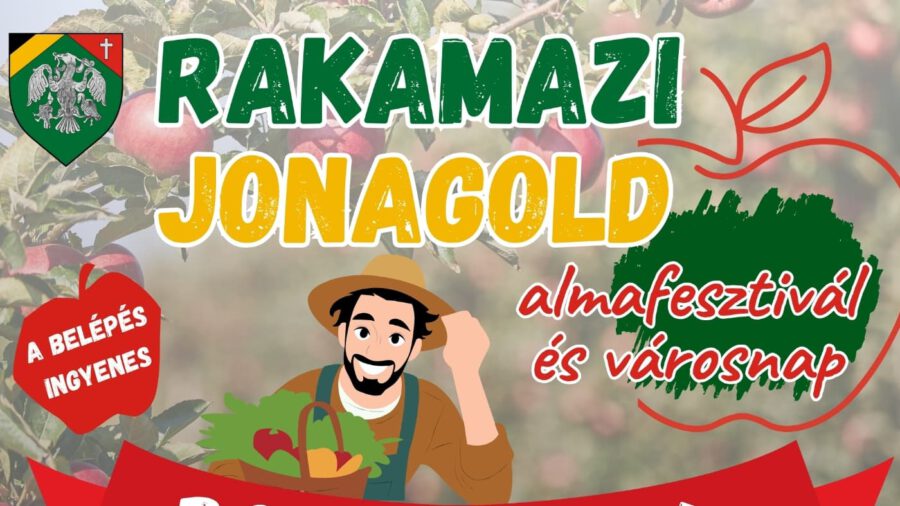 Rakamazi Jonagold Almafesztivál és Városnap 2025