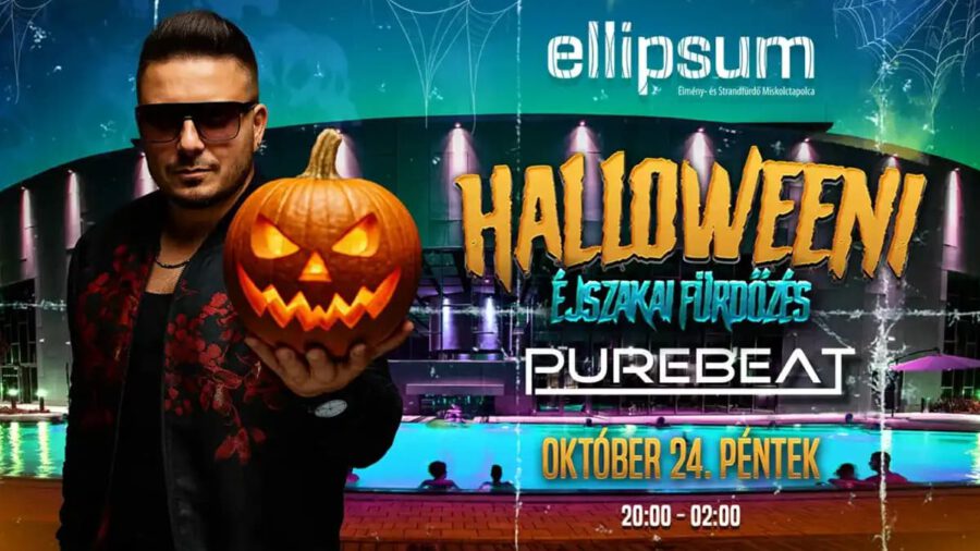 Halloweeni Éjszakai Fürdőzés az Ellipsum Élményfürdőben 2025