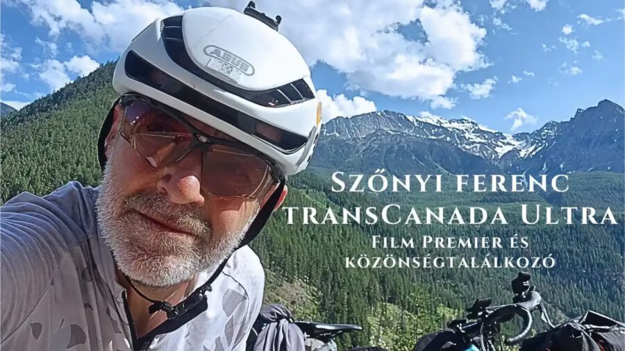 Szőnyi Ferenc - TransCanada Ultra film premier és közönségtalálkozó, Budapest