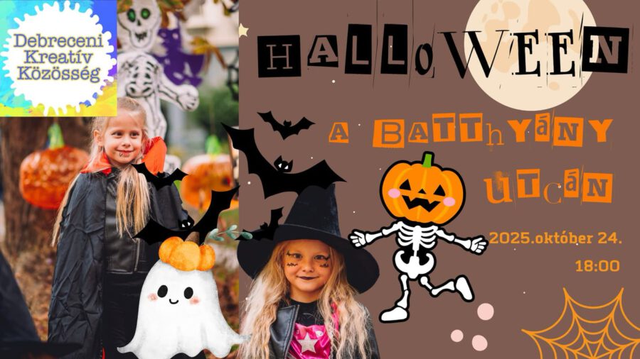 Halloween Utcafesztivál 2025 Debrecen