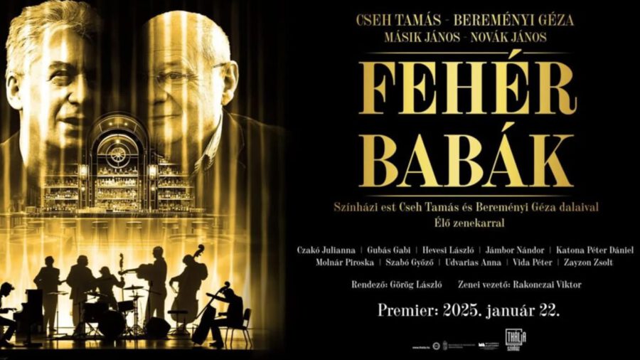 Fehér babák - Zenés színházi est Cseh Tamás és Bereményi Géza dalaival / Thália Színház / 2025.12.30. - 15.00