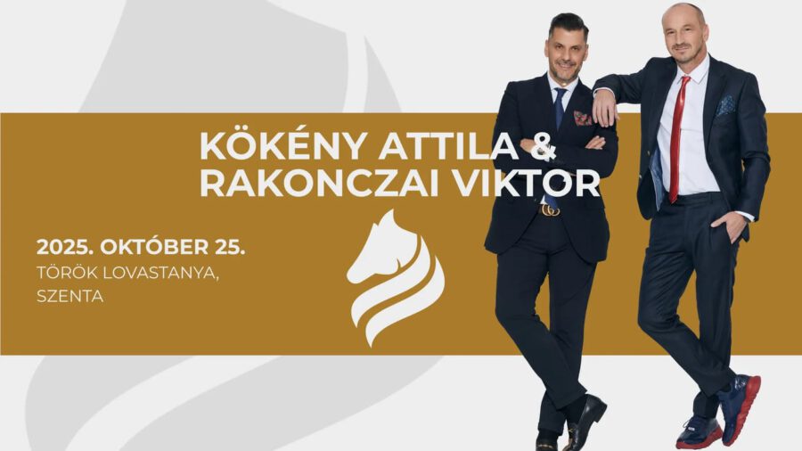 Kökény Attila és Rakonczai Viktor a Török Lovastanyán 2025 Szenta