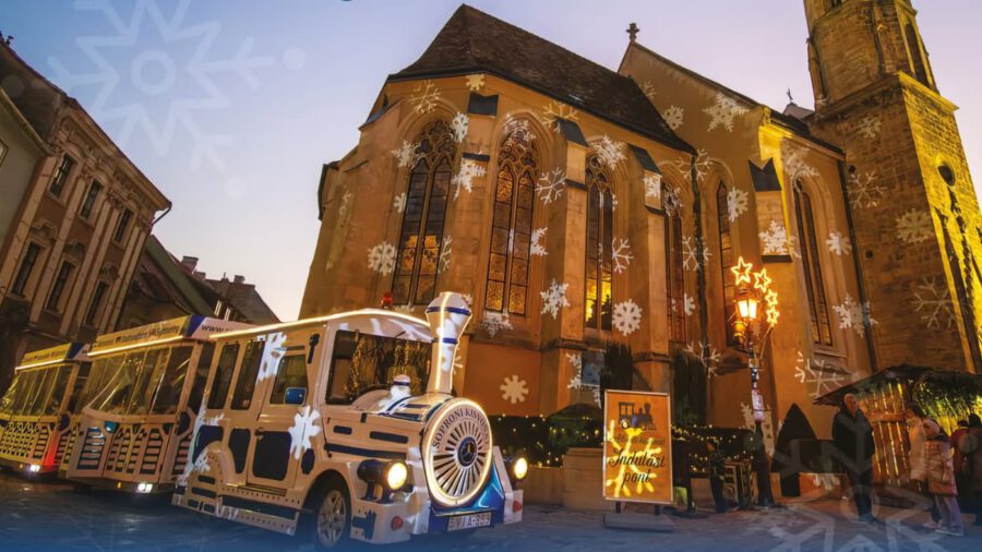 Adventi kisvonat 2025 Sopron