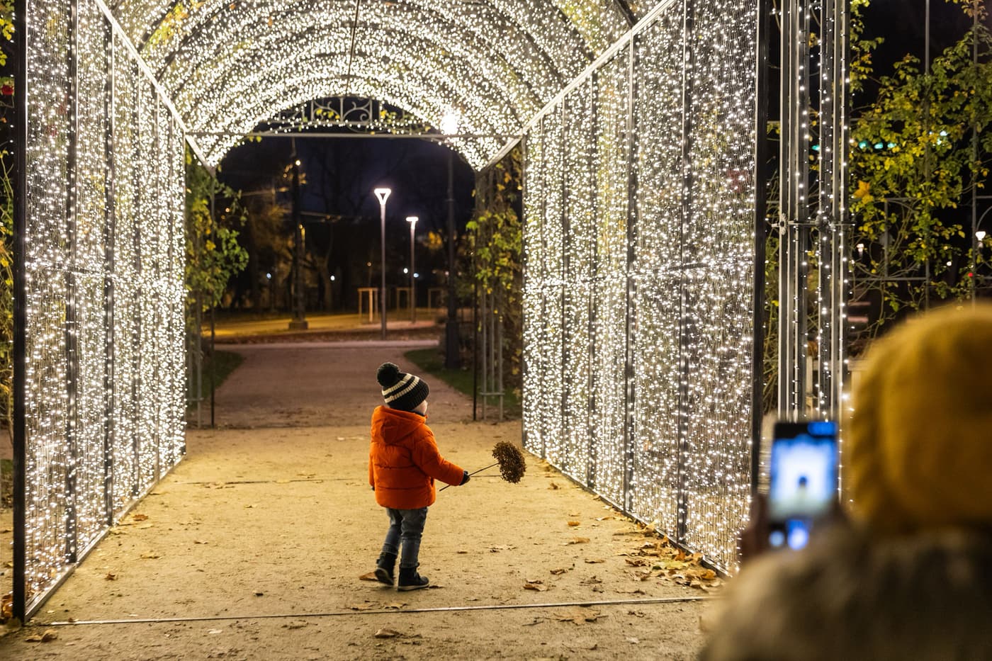 Ingyenes adventi fénypark nyílt a Városligetben
