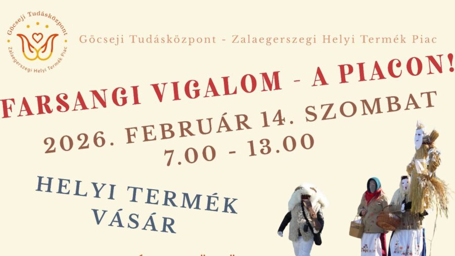 Farsangi vigalom 2026 Zalaegerszeg