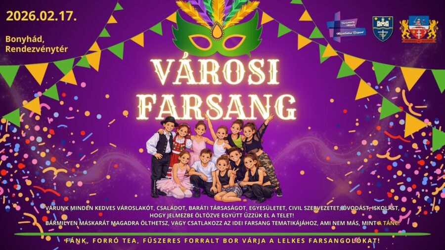 Városi Farsang 2026 Bonyhád