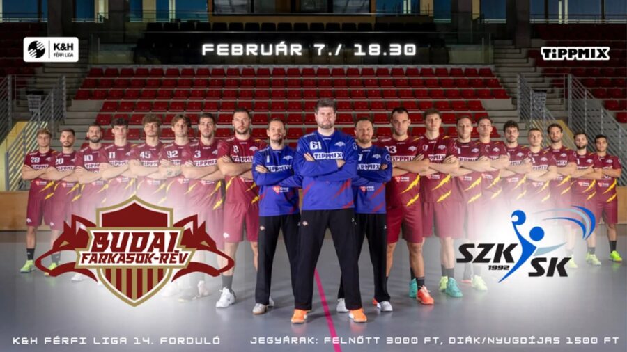 Budai Farkasok-Rév-Szigetszentmiklósi KSK, 2026.02.07.