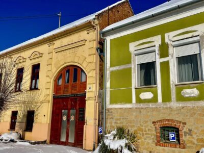 Mánfa télen – hóval fedett falu a Mecsek peremén