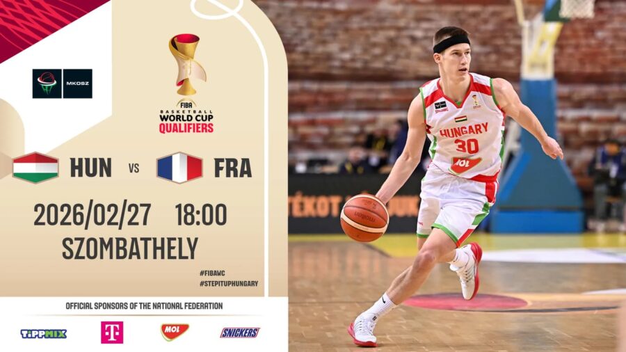 Magyarország - Franciaország férfi felnőtt vb-selejtező mérkőzés - FIBA World Cup 2027 European Qualifiers