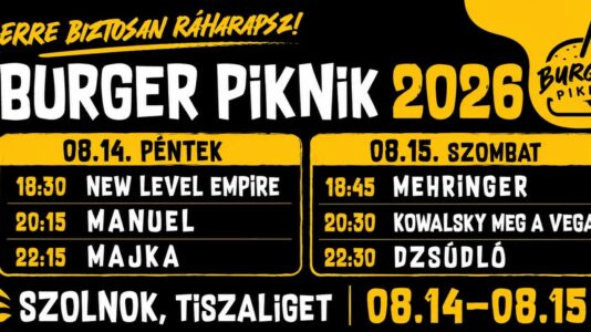 Burger Piknik 2026 Szolnok