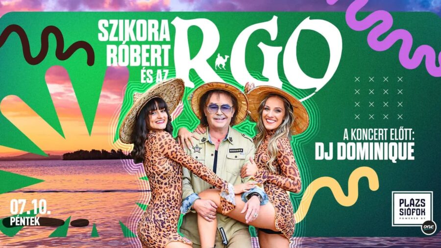 Szikora Róbert és az R-GO / Plázs Siófok / 2026.07.10.