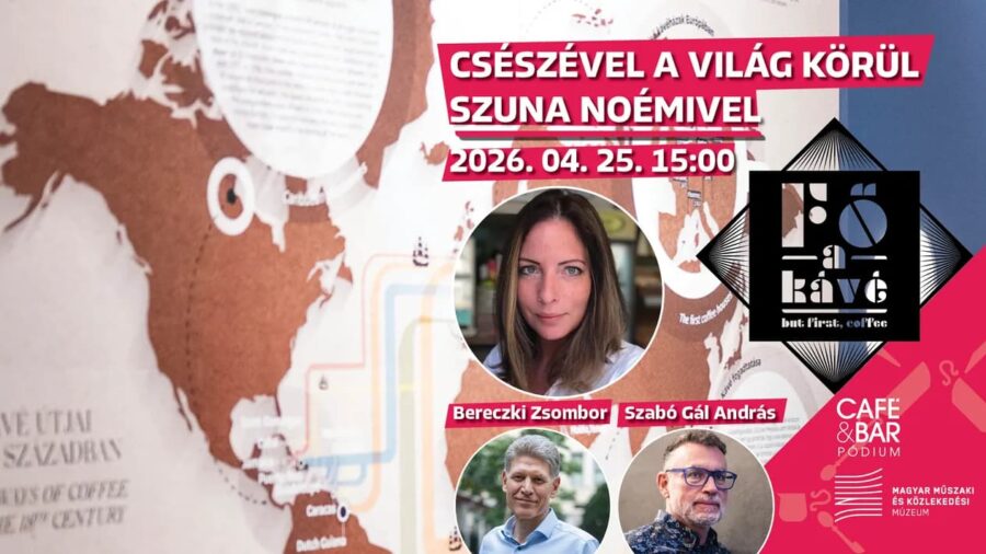 Fő a kávé - CAFE&Bar Pódium I Csészével a világ körül, nem mindennapi járműveken
