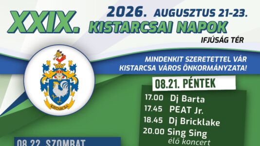 Kistarcsai Napok 2026