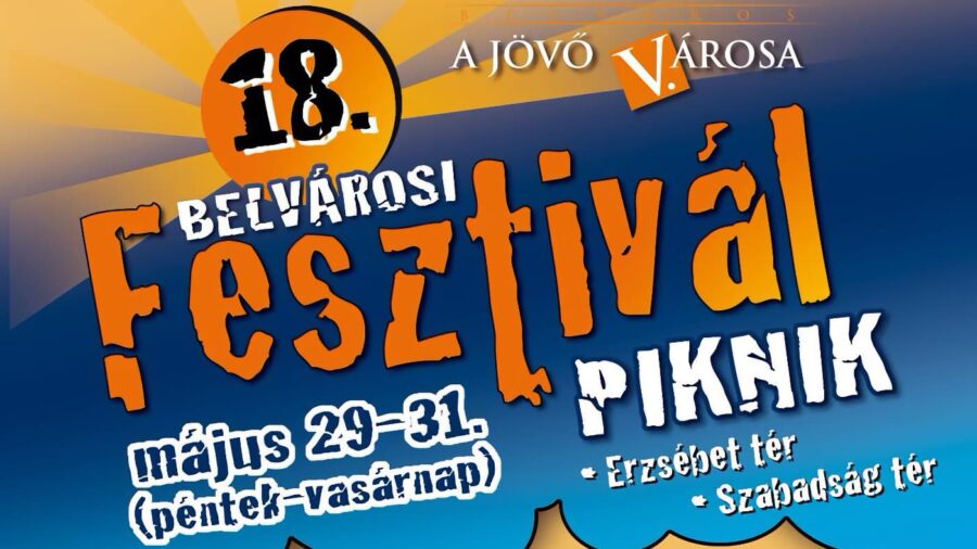 Belvárosi Fesztivál Piknik 2026 Budapest