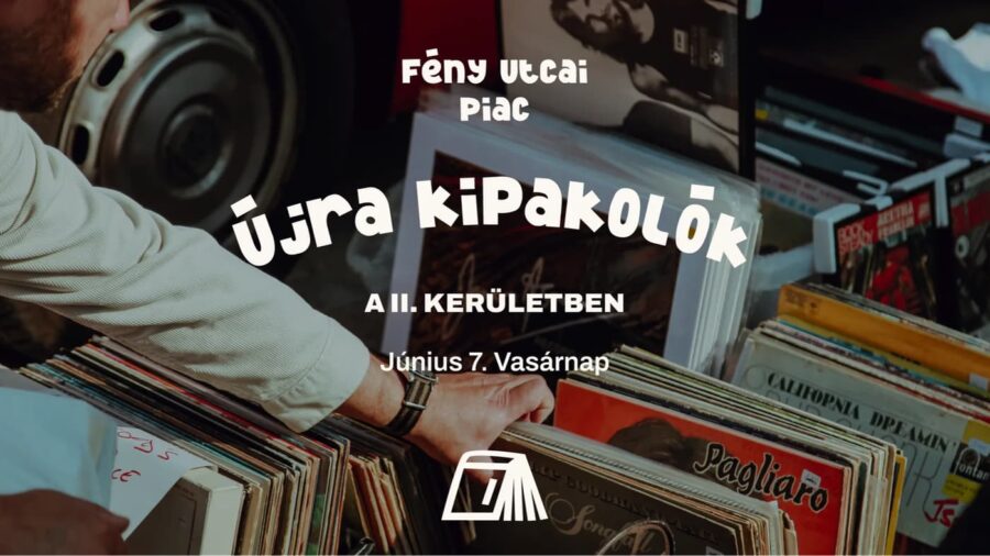 Kipakolók a II. kerületben /  Fény utcai piac, Budapest / 2026.06.07.