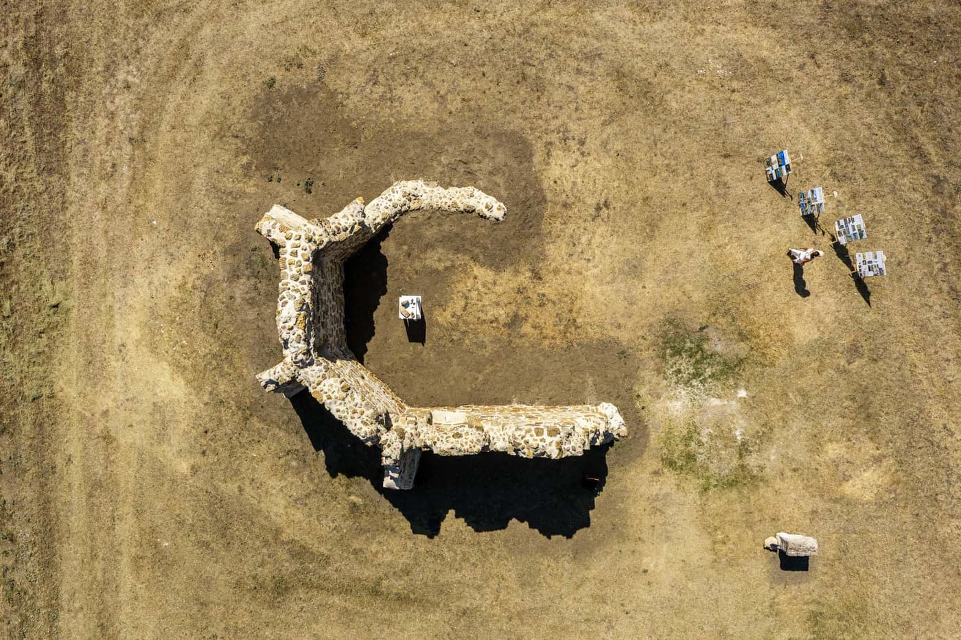 Középkori templomrom újult meg Lajosmizse határában