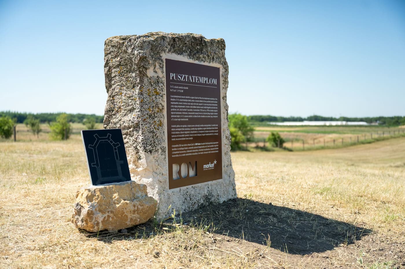 Középkori templomrom újult meg Lajosmizse határában