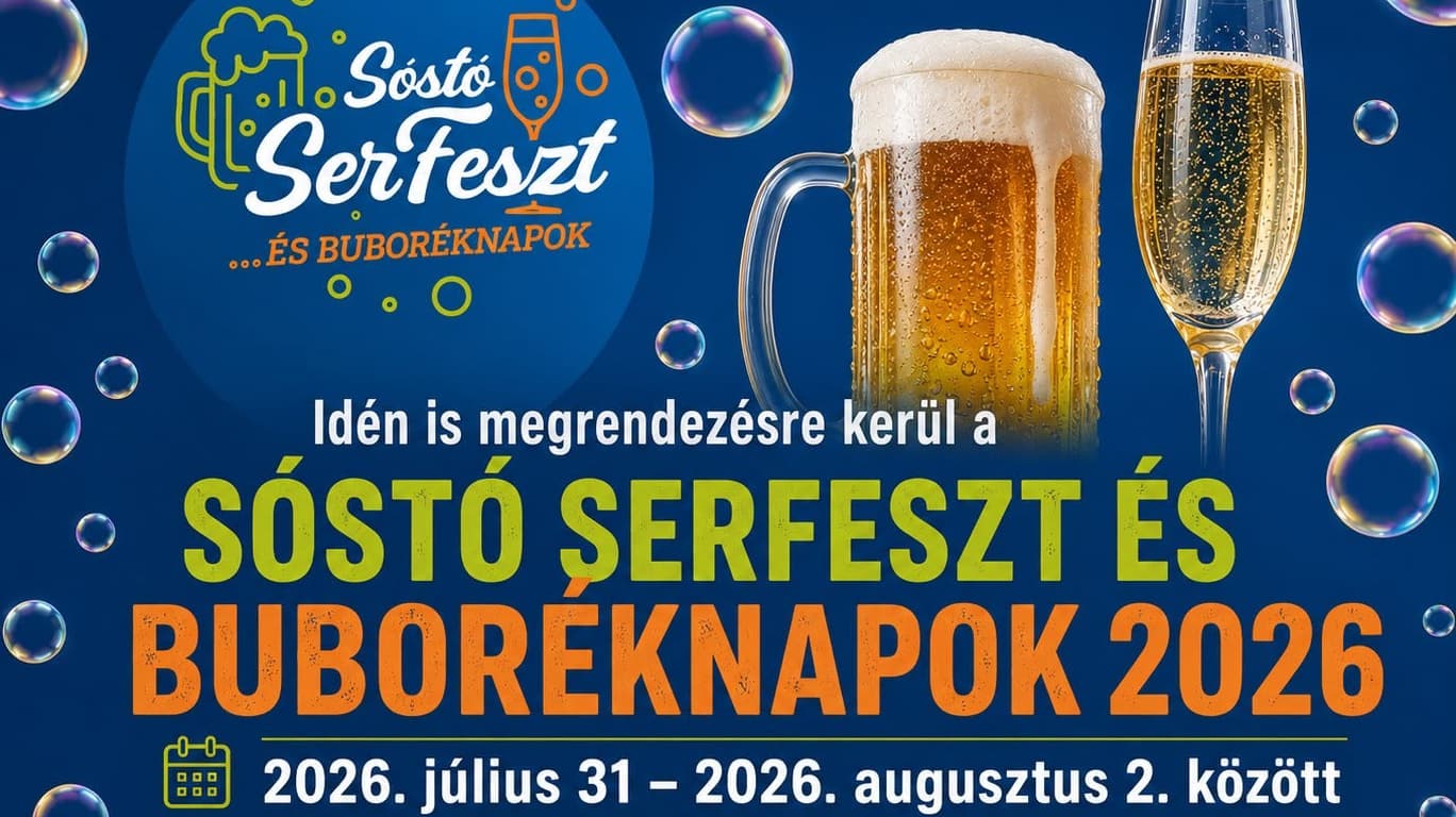 Sóstó SerFeszt és Buboréknapok 2026 Nyíregyháza