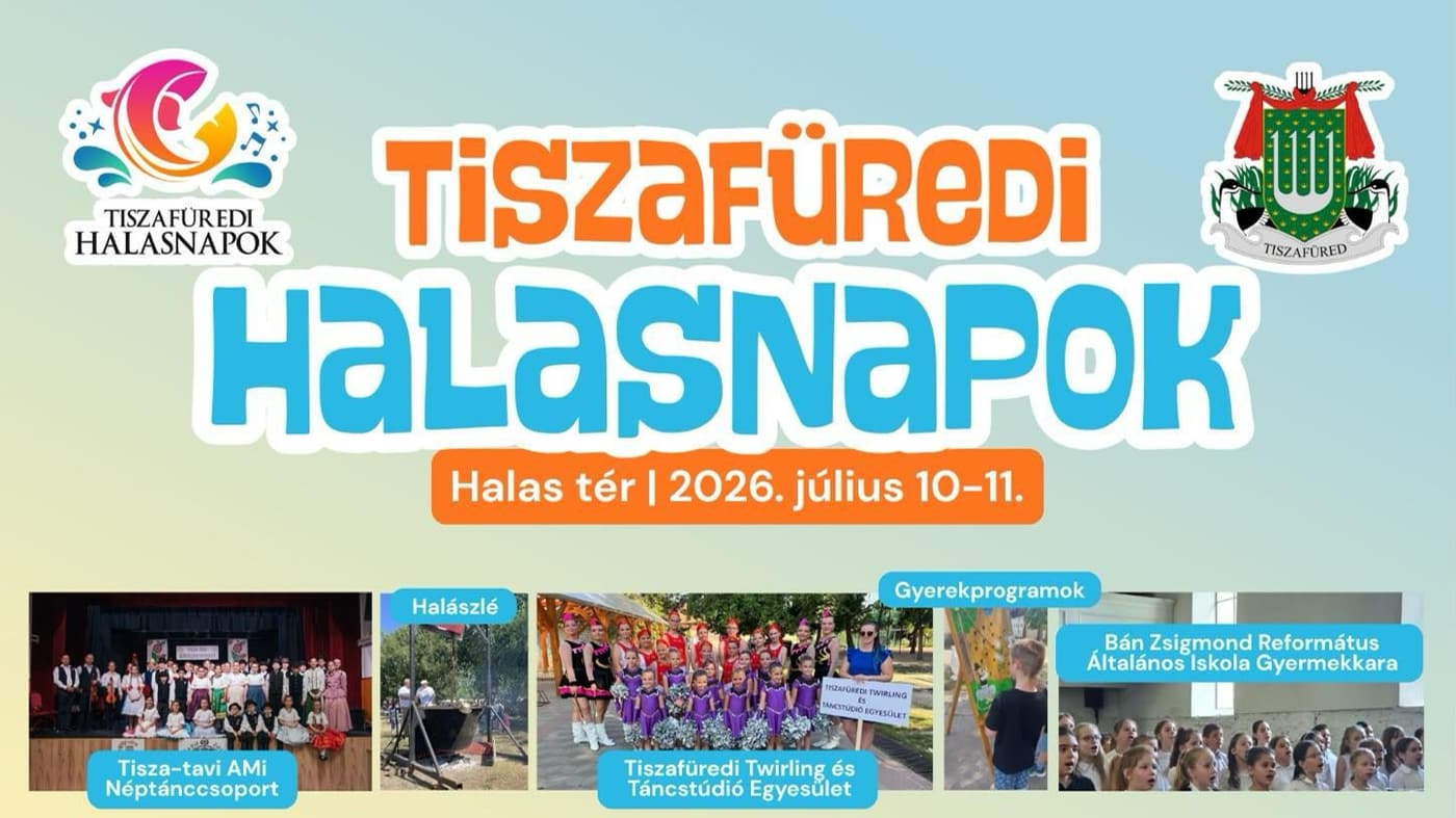 Tiszafüredi Halasnapok 2026