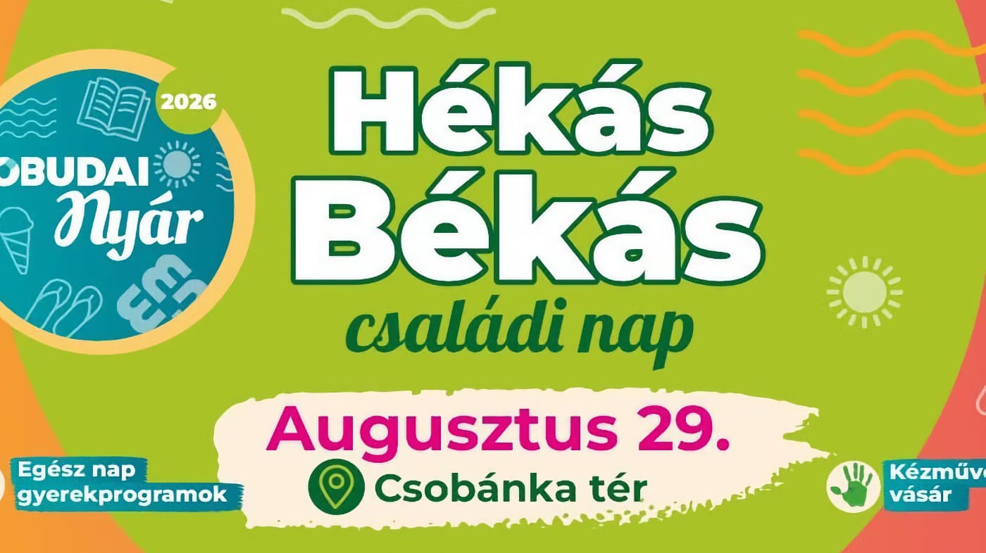 Hékás-Békás Családi Nap 2026 Budapest