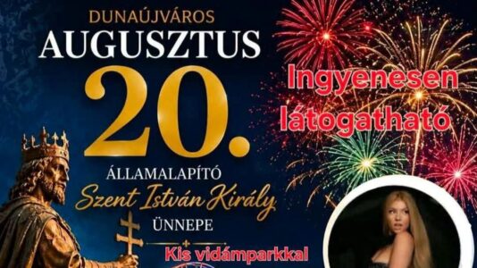 Szent István-napi ünnep és gasztrovásár 2026 Dunaújváros