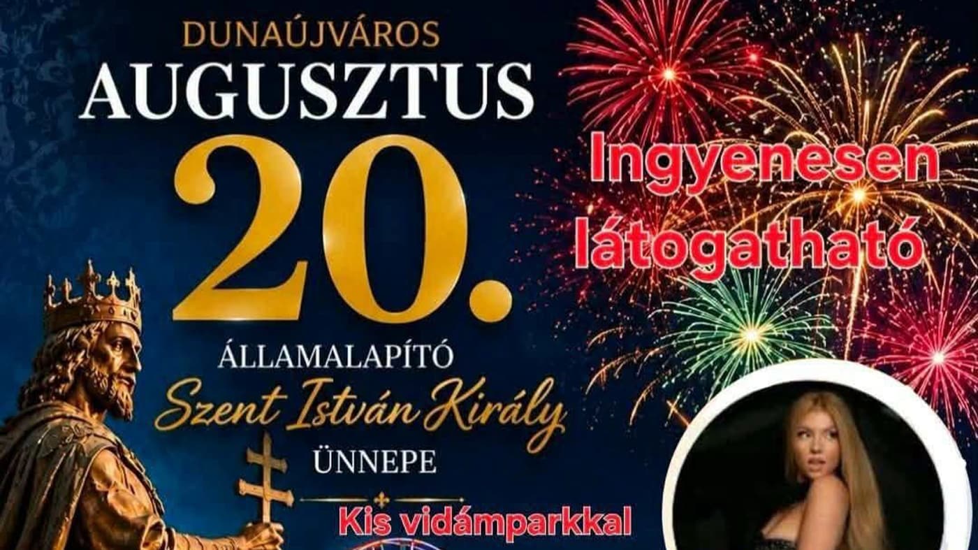 Szent István-napi ünnep és gasztrovásár 2026 Dunaújváros