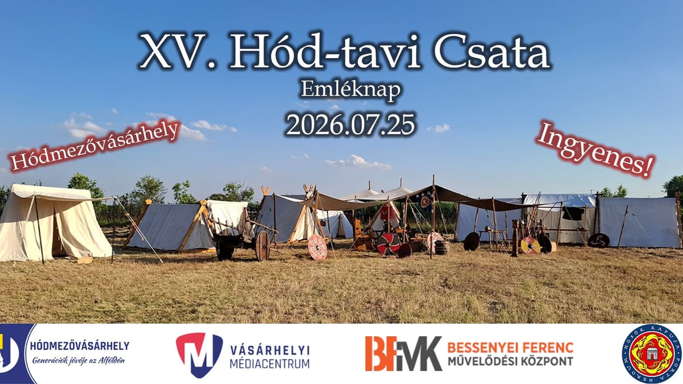 Hód-tavi Csata Emléknap 2026 Hódmezővásárhely