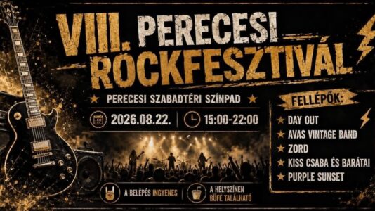 Perecesi Rockfesztivál 2026 Miskolc