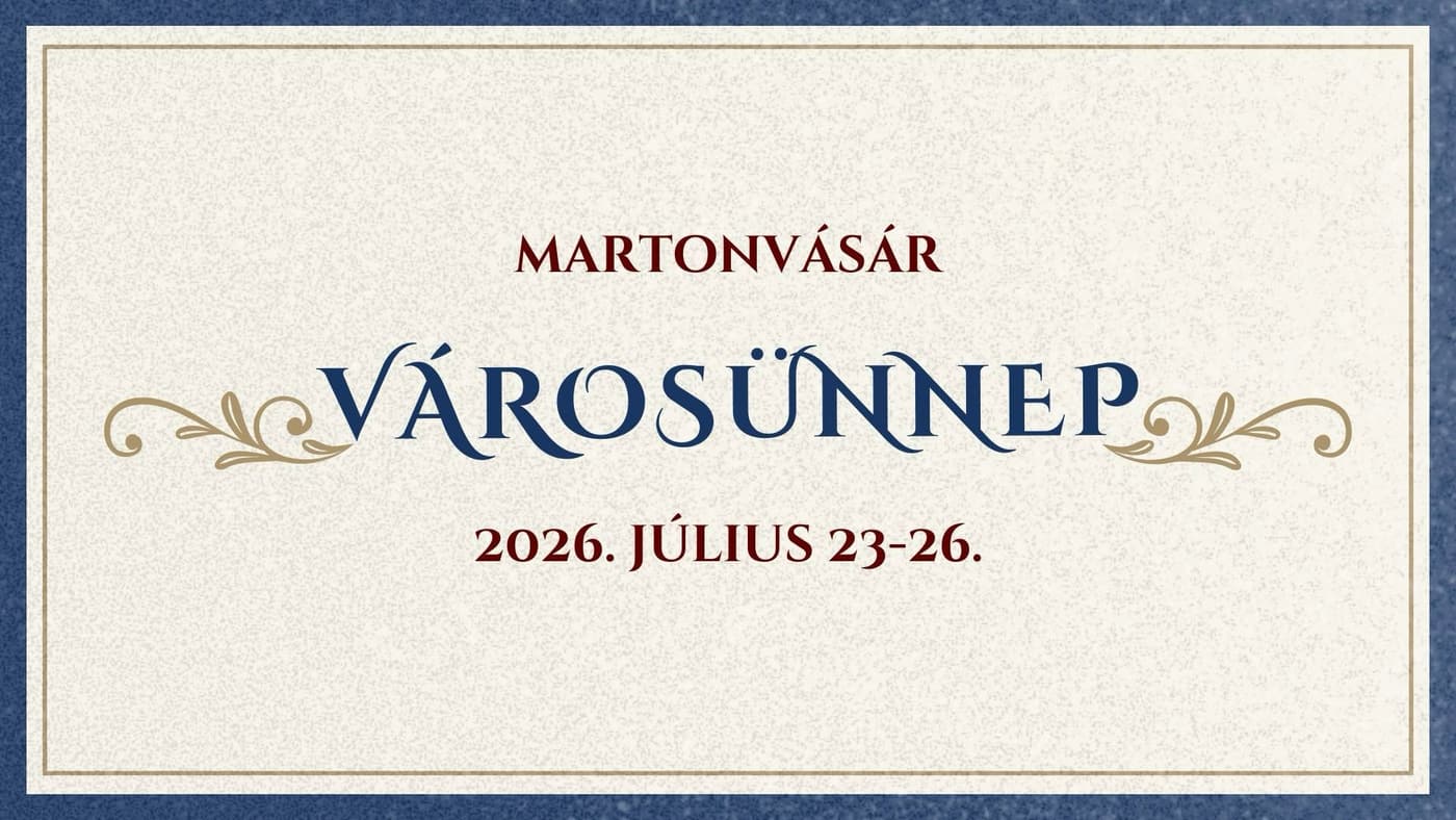 Városünnep 2026 Martonvásár