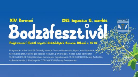 Koroncói Bodzafesztivál 2026