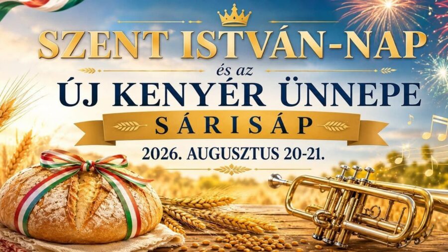 Szent István-nap 2026 Sárisáp