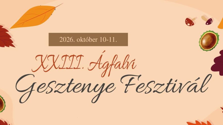 Gesztenyefesztivál 2026 Ágfalva