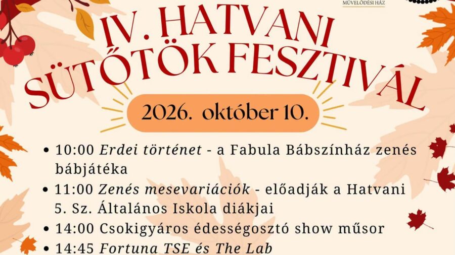 Sütőtök Fesztivál 2026 Hatvan