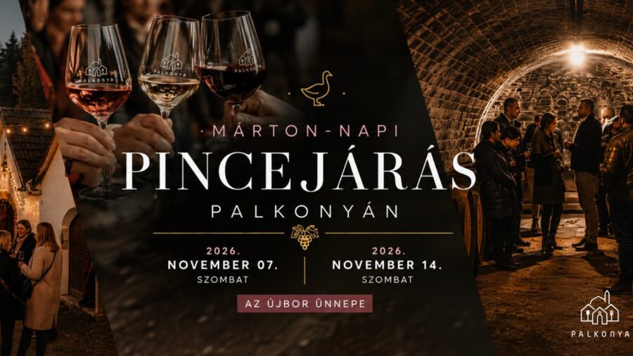 Márton-napi pincejárás Palkonyán 2026