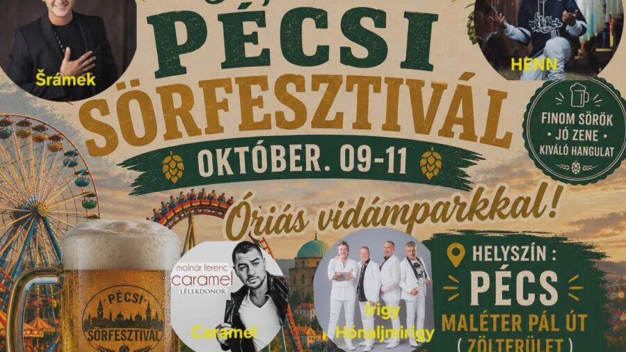 Pécsi Sörfesztivál 2026