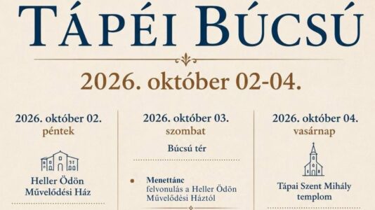Tápéi Búcsú 2026 Szeged