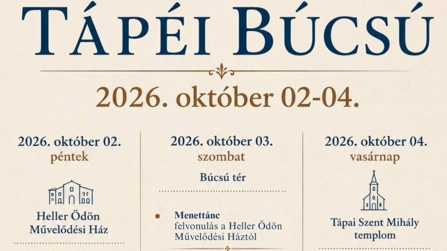Tápéi Búcsú 2026 Szeged