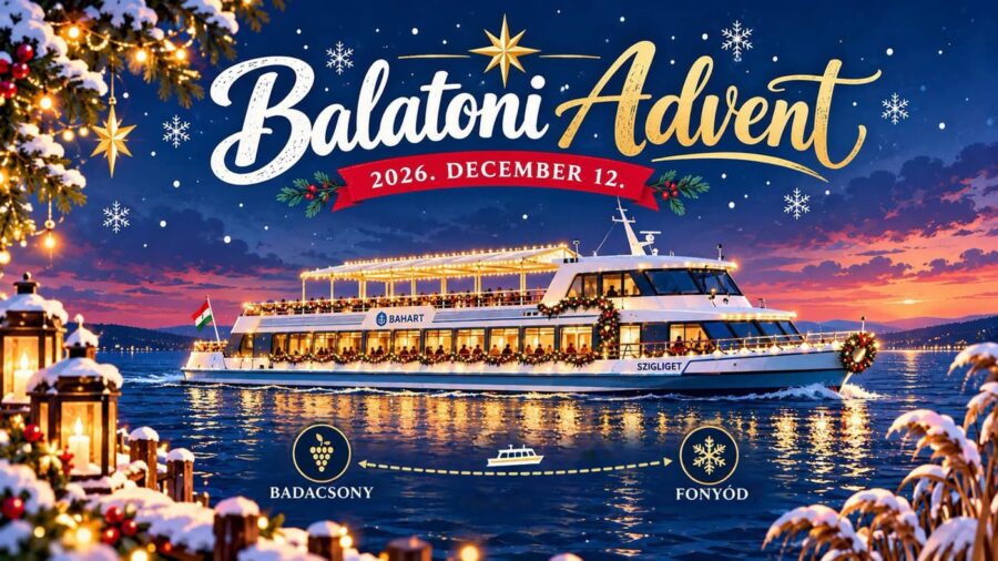 Balatoni advent: Badacsony – Fonyód hajóval a karácsonyi vásárba