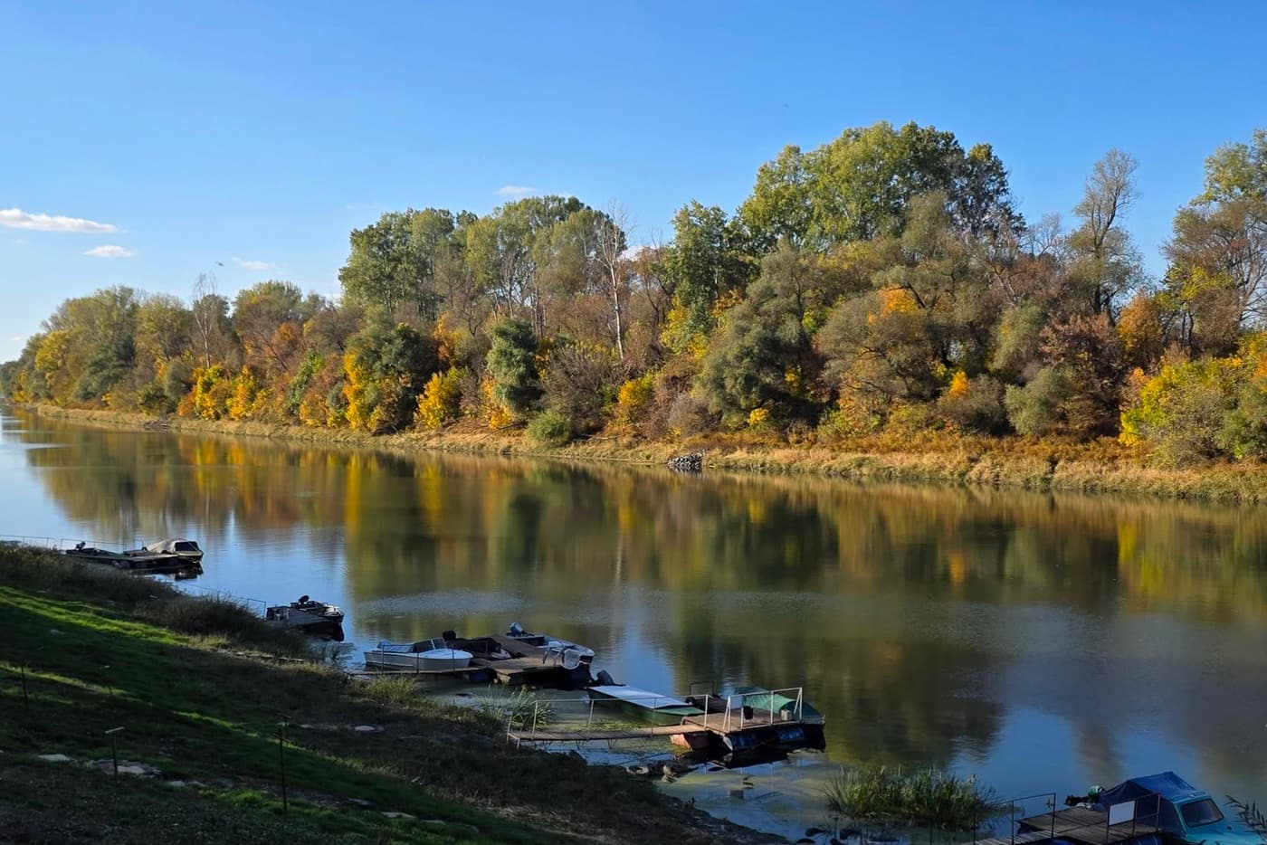 Martfű, ahol a Tisza kanyarulata különleges tájat formált